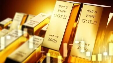 تراجع الذهب 0.3 % والفضة 1 %