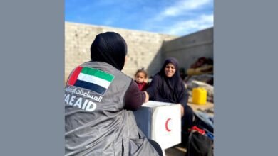 "الفارس الشهم" في "قمة بريدج" 2025.. نموذج للجسور الإنسانية الممتدة من الإمارات إلى غزة