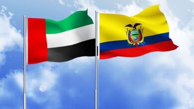 بيان مشترك بين الإمارات العربية المتحدة وجمهورية الإكوادور بشأن إلقاء القبض على مجرم مدرج على النشرة الحمراء للإنتربول
