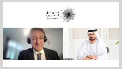 محمد بن راشد يهنئ البروفيسور ماجد شرقي لفوزه بجائزة "نوابغ العرب 2025" عن فئة العلوم الطبيعية