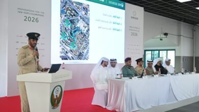 لجنة تأمين الفعاليات في دبي تعلن جاهزيتها لاحتفالات رأس السنة الميلادية 2026