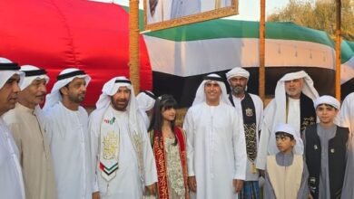 سالم بن سلطان القاسمي يحضر حفل برأس الخيمة بمناسبة عيد الاتحاد الـ54