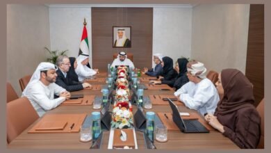 محمد الشرقي يترأس اجتماع أكاديمية الفجيرة للفنون الجميلة