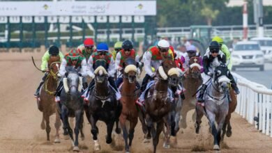 9 أشواط غدا في الأمسية الرابعة لكرنفال سباقات دبي على مضمار ميدان