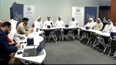 خالد بن حميد القاسمي يشهد اجتماع اللجنة المنظمة لطواف الشارقة الدولي الـ11