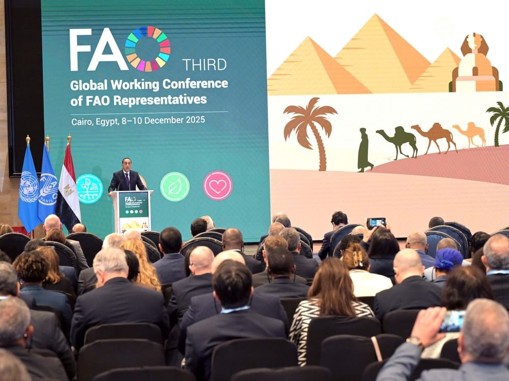 انطلاق المؤتمر العالمي الثالث للفاو بالقاهرة بمشاركة عربية ودولية 1 انطلاق المؤتمر العالمي الثالث للفاو بالقاهرة بمشاركة عربية ودولية