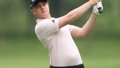 جايدن شابر يتصدر "السباق إلى دبي" في جولة دي بي ورلد للجولف