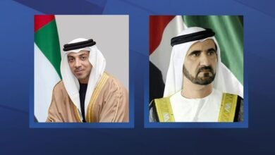 محمد بن راشد ومنصور بن زايد يهنئان رئيس وزراء تايلاند بمرور 50 عاماً على العلاقات الدبلوماسية