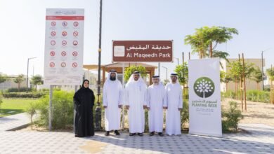 افتتاح 3 حدائق جديدة وإطلاق مبادرات زراعية نوعية في عجمان