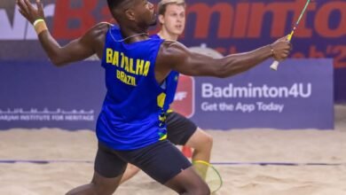 البرازيل والصين بطلتا ثلاثي الرجال والسيدات بكأس العالم للريشة الطائرة بالهواء الطلق