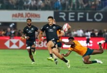 نيوزيلندا تتوج بلقبي بطولة طيران الإمارات لسباعيات دبي للرجبي