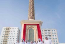 حاكم الشارقة يدشن مشروع ميدان الاستقلال