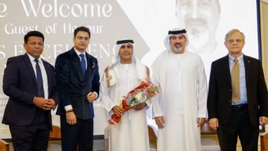 سالم بن سلطان القاسمي يحضر حفل تخريج طلاب الدكتوراه من جامعة كينيدي