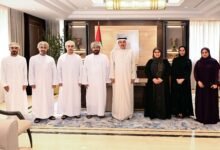 "الوطني الاتحادي" يستقبل وفد الأمانة العامة لمجلس الشورى العُماني