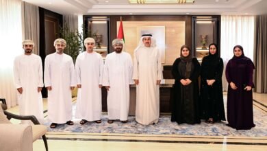 "الوطني الاتحادي" يستقبل وفد الأمانة العامة لمجلس الشورى العُماني