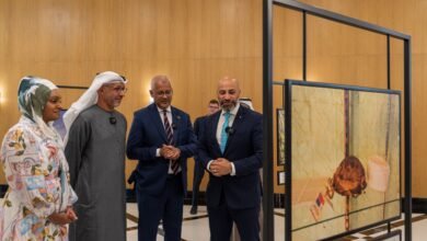 مركز جامع الشيخ زايد الكبير يفتتح معرض "سهول بلا حدود"