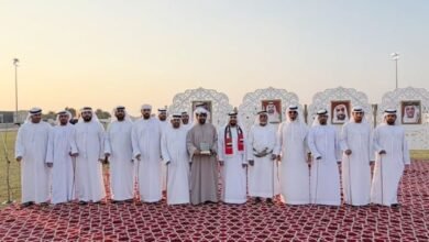 مركز شباب الغيل يحتفي بعيد الاتحاد الـ54 بفعاليات تراثية