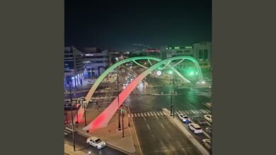 دائرة البلديات والنقل تنجز تقاطع الساعة بمنطقة العين بتكلفة 32 مليون درهم