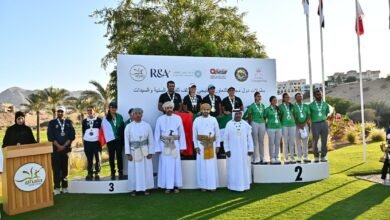 لاعبات الإمارات يتصدرن منافسات بطولة مجلس التعاون الخليجي للجولف