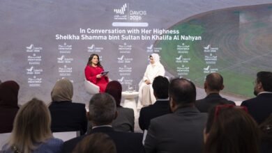 شما بنت سلطان بن خليفة تناقش مفاهيم القيادة والإرث خلال جلسة حوارية في "دافوس"