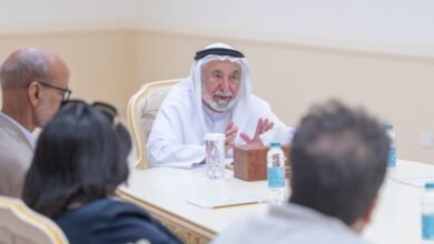 حاكم الشارقة يستقبل مديري بيوت الشعر في الوطن العربي