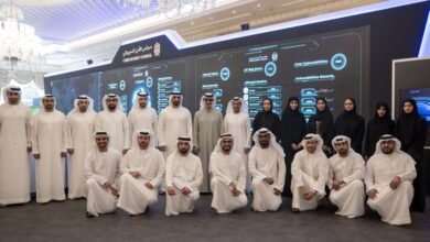 هزاع بن زايد يستقبل وفداً من مجلس الأمن السيبراني لحكومة الإمارات