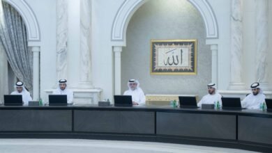 ولي عهد الشارقة يترأس اجتماع المجلس التنفيذي