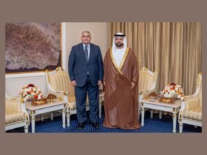 ولي عهد الفجيرة يستقبل سفيري الأردن وفلسطين