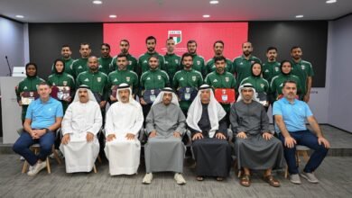 اتحاد الكرة يُسلّم الشارات الدولية لحكام كرة القدم لعام 2026