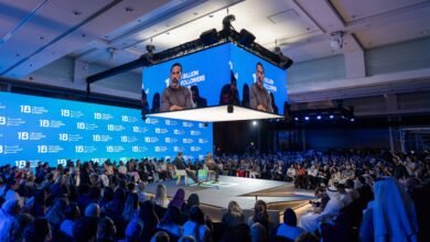 جلسة في "قمة المليار متابع" تناقش انتقال اللاعبين من الملاعب إلى الأعمال