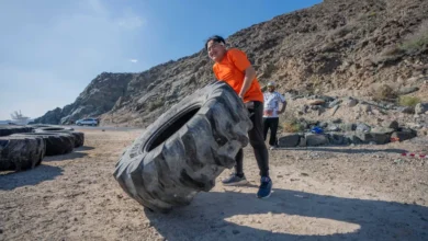 "سباق النمور للعقبات" يستقطب 2300 مشارك وسط طبيعة خورفكان الخلابة 2 سباق النمور للعقبات