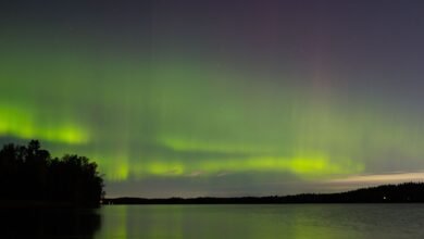 أضواء الشفق القطبي النادرة تظهر لأول مرة فوق مناطق جديدة في النمسا