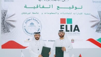 «الإمارات للمكتبات» و«جامعة خورفكان» تعززان التعاون الأكاديمي والمهني