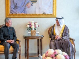 سعود بن صقر يستقبل السفير الصيني