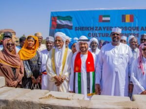 الإمارات وتشاد تضعان حجر الأساس لبناء مسجد الشيخ زايد والمركز الثقافي في أنجمينا