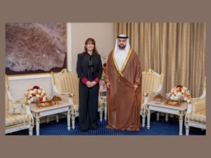 ولي عهد الفجيرة يستقبل سفيري الأردن وفلسطين