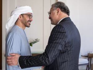 رئيس الدولة يستقبل مستشار الرئيس الأميركي للشؤون الإفريقية والعربية