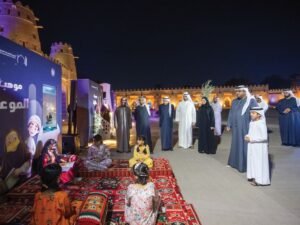 محمد بن حمدان بن زايد يشهد فعاليات النسخة الثانية من ملتقى "والنجم"