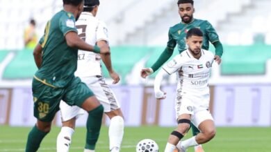 تعادل أبيض بين خورفكان والنصر 5 خورفكان