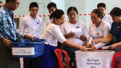 بدء التصويت في المرحلة الثالثة والأخيرة من الانتخابات العامة في ميانمار