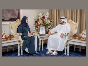 ولي عهد الفجيرة يستقبل وزيرة التربية والتعليم ويطلع على مستجدات المنظومة التعليمية