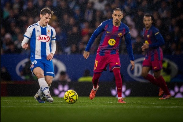 برشلونة يحسم ديربي كتالونيا أمام إسبانيول 1 برشلونة