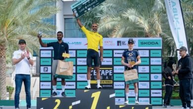 البلوشي وكارلسون يتوجان بلقبي سباق "لي تاب دبي" من طواف فرنسا