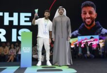 محمد بن راشد بن محمد بن راشد يكرّم الفائز بجائزة صناع المحتوى التعليمي بالتعاون مع منصة TikTok العالمية