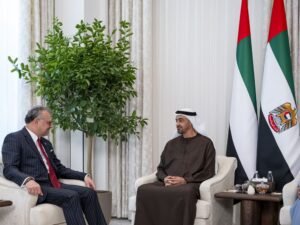 رئيس الدولة يستقبل مستشار الرئيس الأميركي للشؤون الإفريقية والعربية