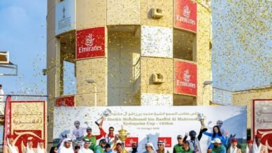 الفارسة حمدة آل علي تحرز كأس محمد بن راشد آل مكتوم للقدرة