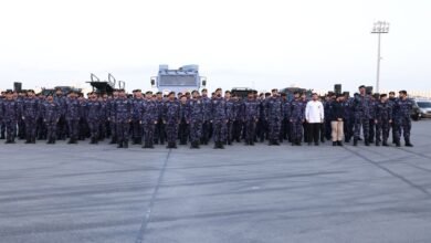 القوة الأمنية الإماراتية المشاركة في تمرين "أمن الخليج العربي 4" تصل إلى دولة قطر