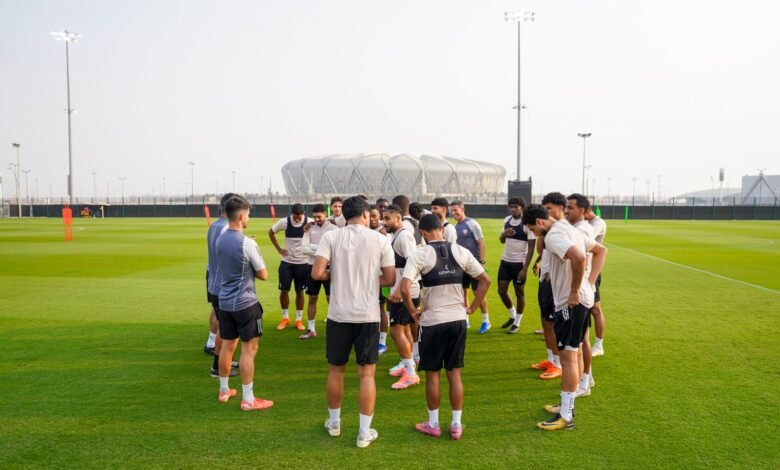 الأبيض الأولمبي يُواجه شقيقه القطري في كأس آسيا