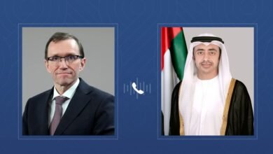 عبدالله بن زايد ووزير خارجية النرويج يبحثان هاتفياً العلاقات الثنائية
