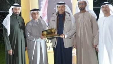إسماعيل القرقاوي رئيسا فخريا لـ "اتحاد الإمارات لكرة السلة" تقديراً لمسيرته الرياضية